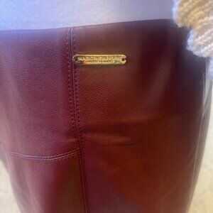 Marc New York Leather Skirt